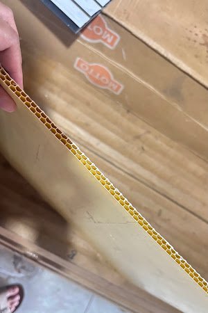 Struktur panel PVC